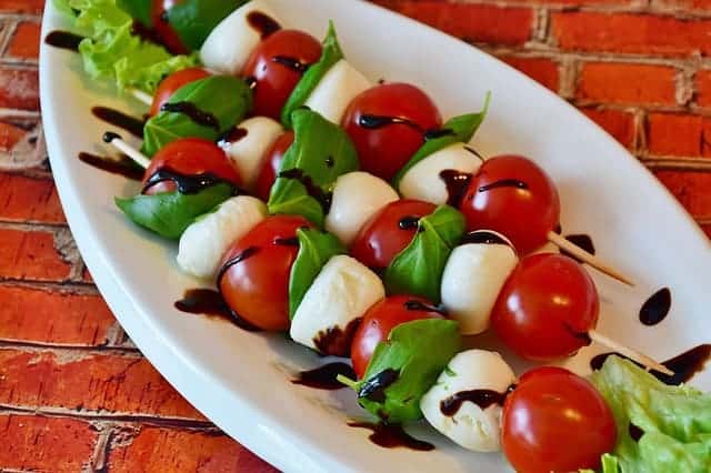 mozzarella de tomate