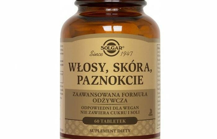 solgar formula wlosy skora paznokcie 60 tabl