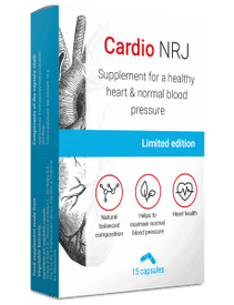 Cardio NRJ, suplemento de hipertensão arterial
