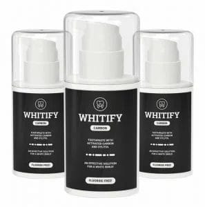 Whitify Carbon pasta de dentes preta