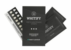  Tiras branqueadoras para os dentes Whitify Strips