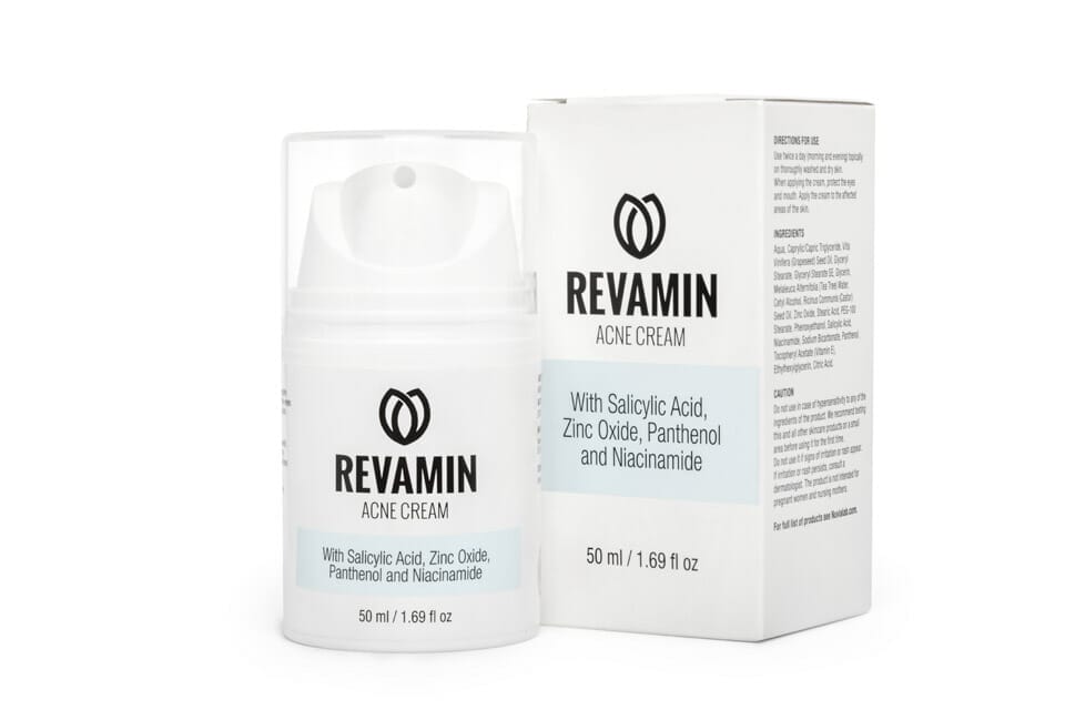  Revamin Acne Cream creme para pele com tendência para o acne