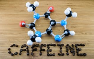  estrutura molecular da cafeína