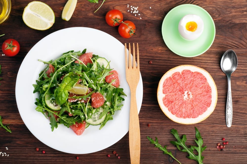 Uma refeição numa dieta hipocalórica